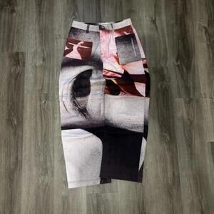 Arthur Wide Leg Baggy Eye Catching Denim Pants